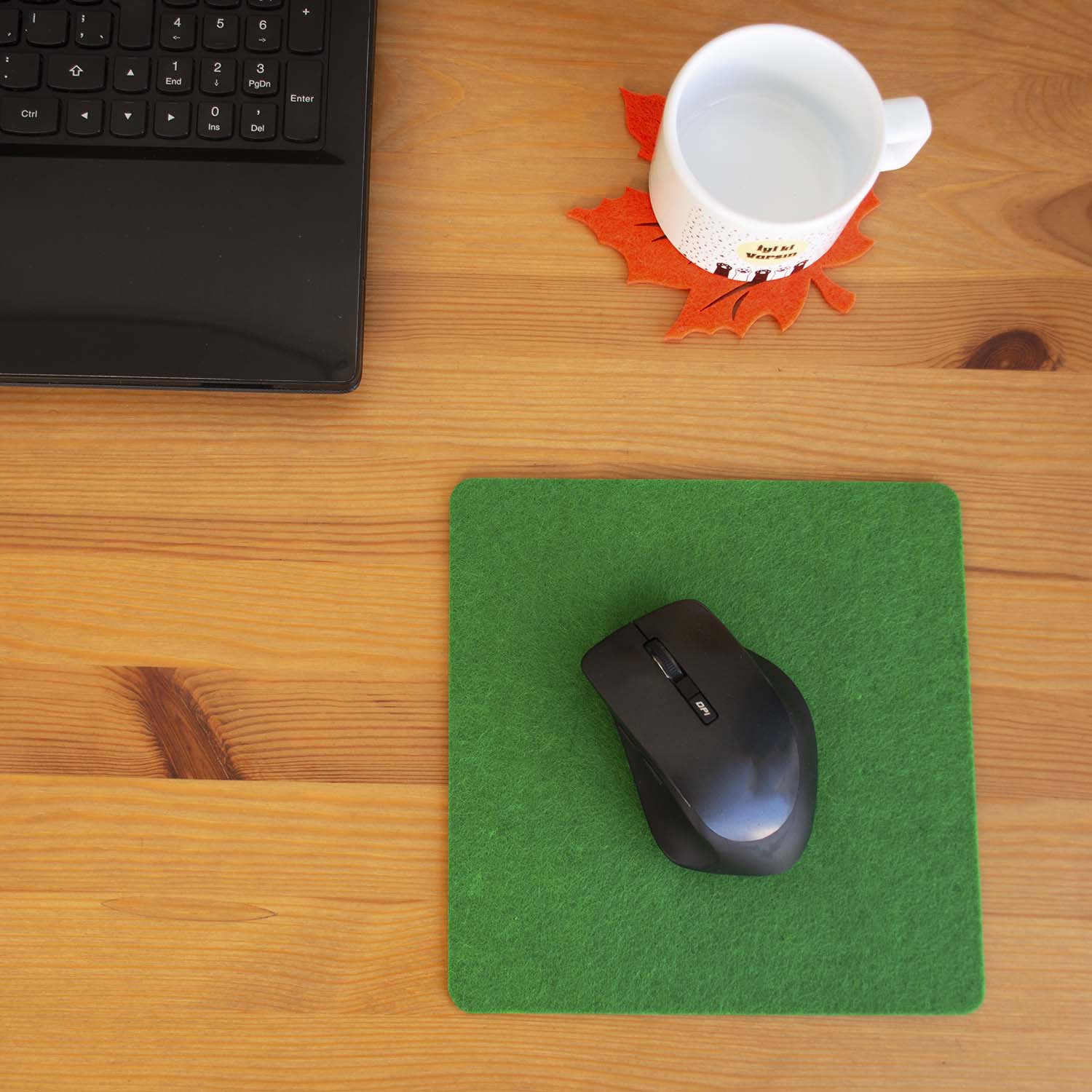 Yumuşak Dokulu Oyuncu ve Ofis Mouse Pad (Renk Seçmeli)